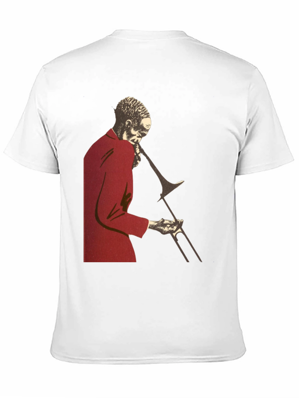 Jazz Trombone Player T-Shirt - Black