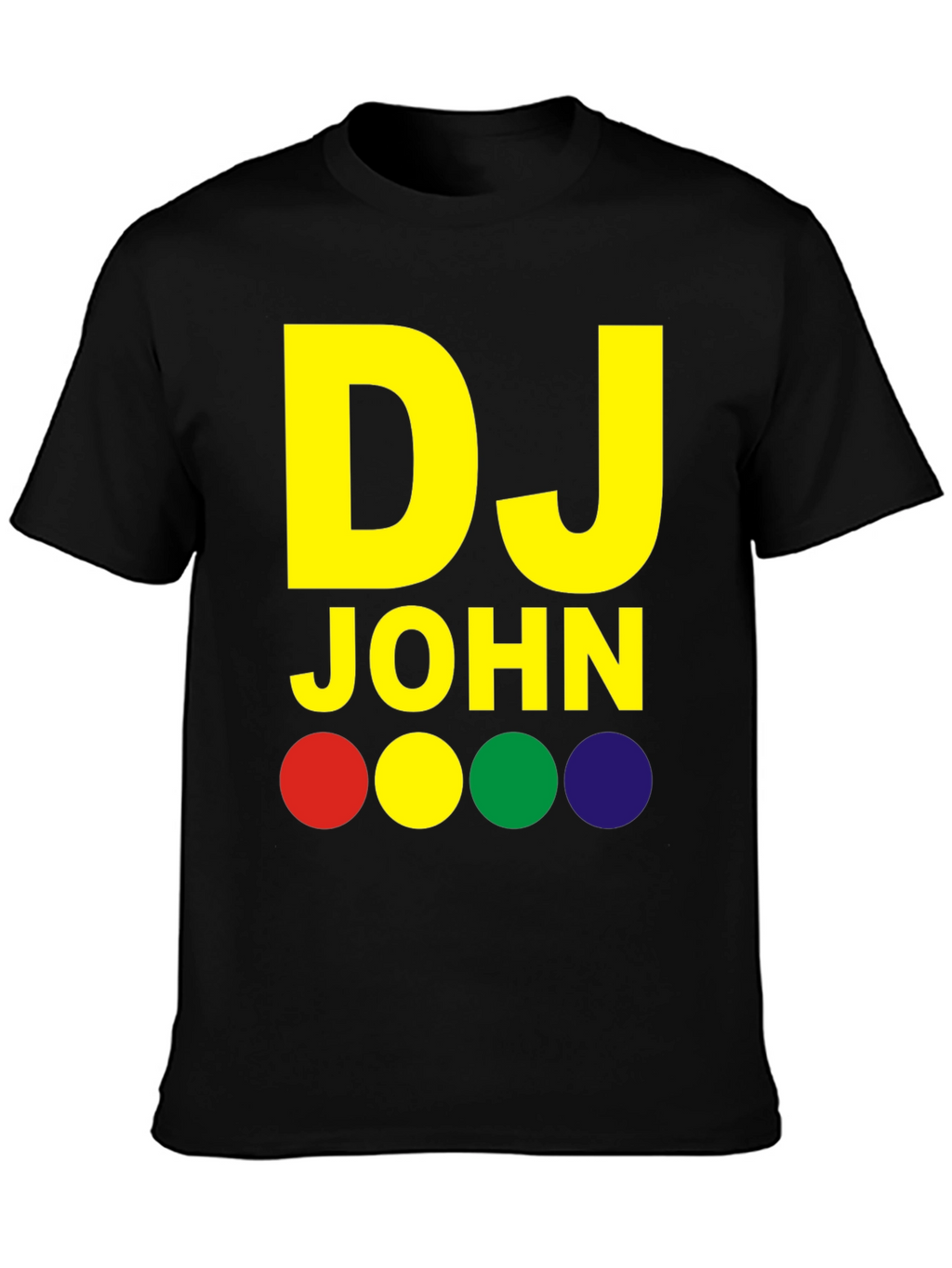 DJ John Black Graphic Tee