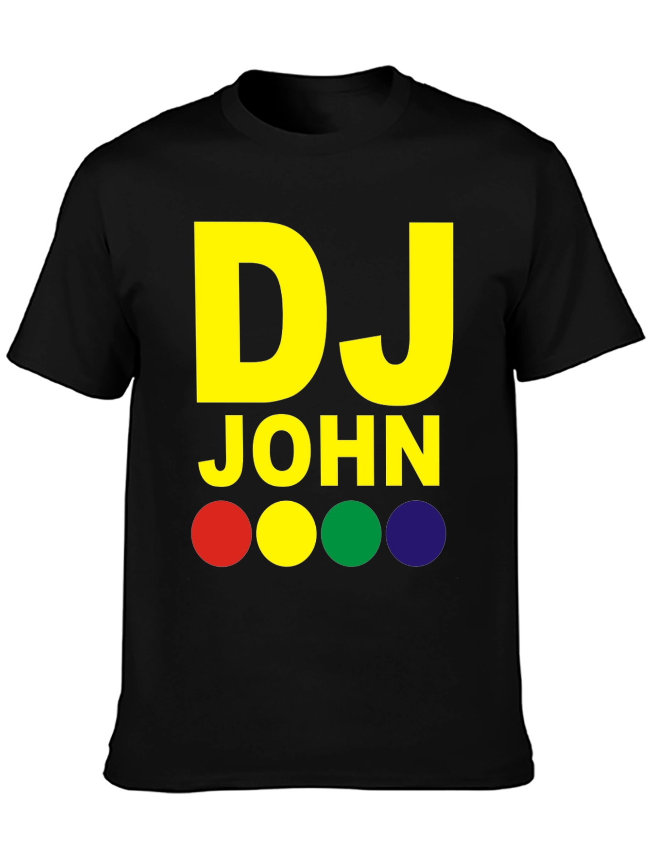 DJ John Black Graphic Tee