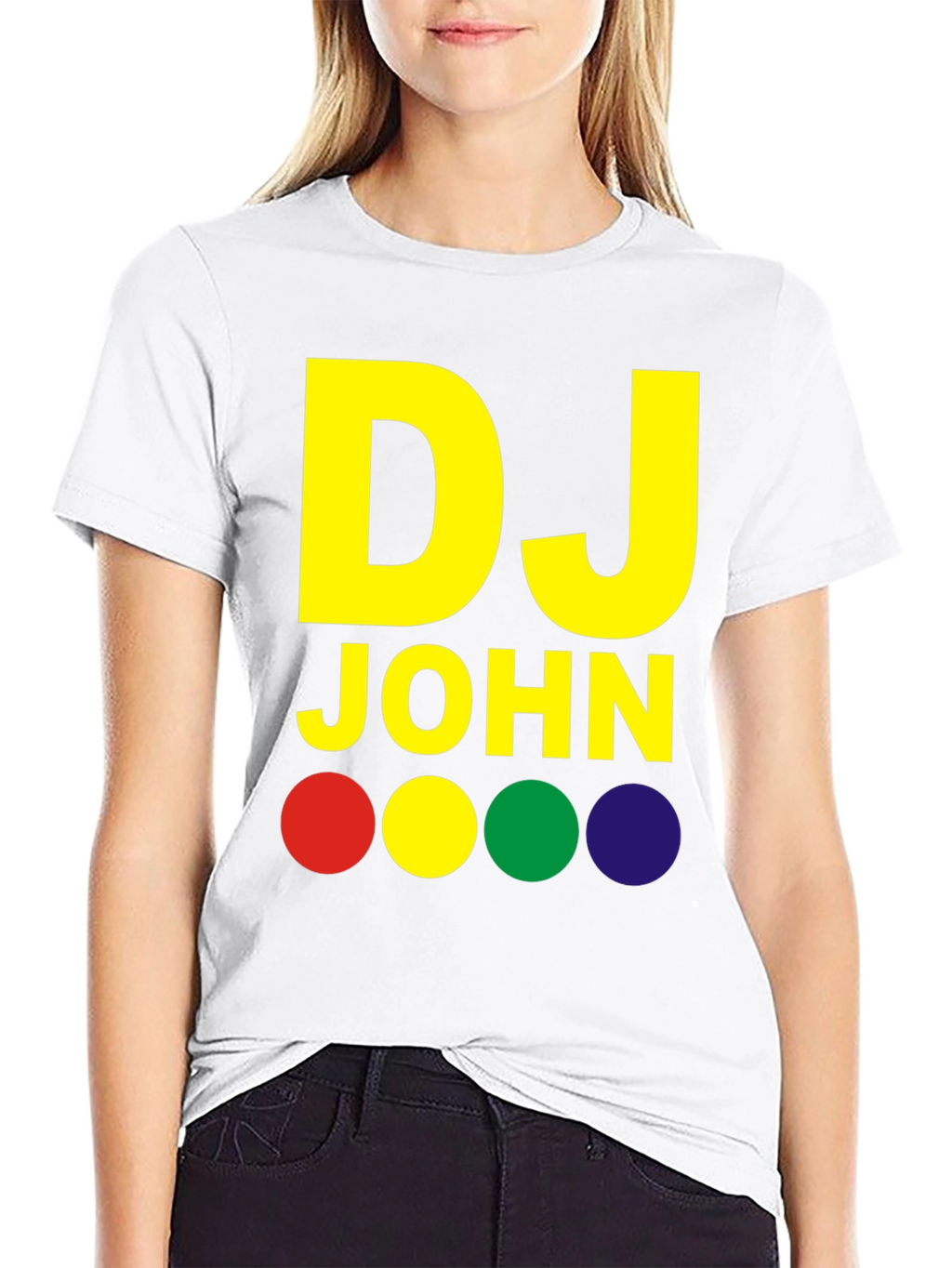 DJ John Black Graphic Tee