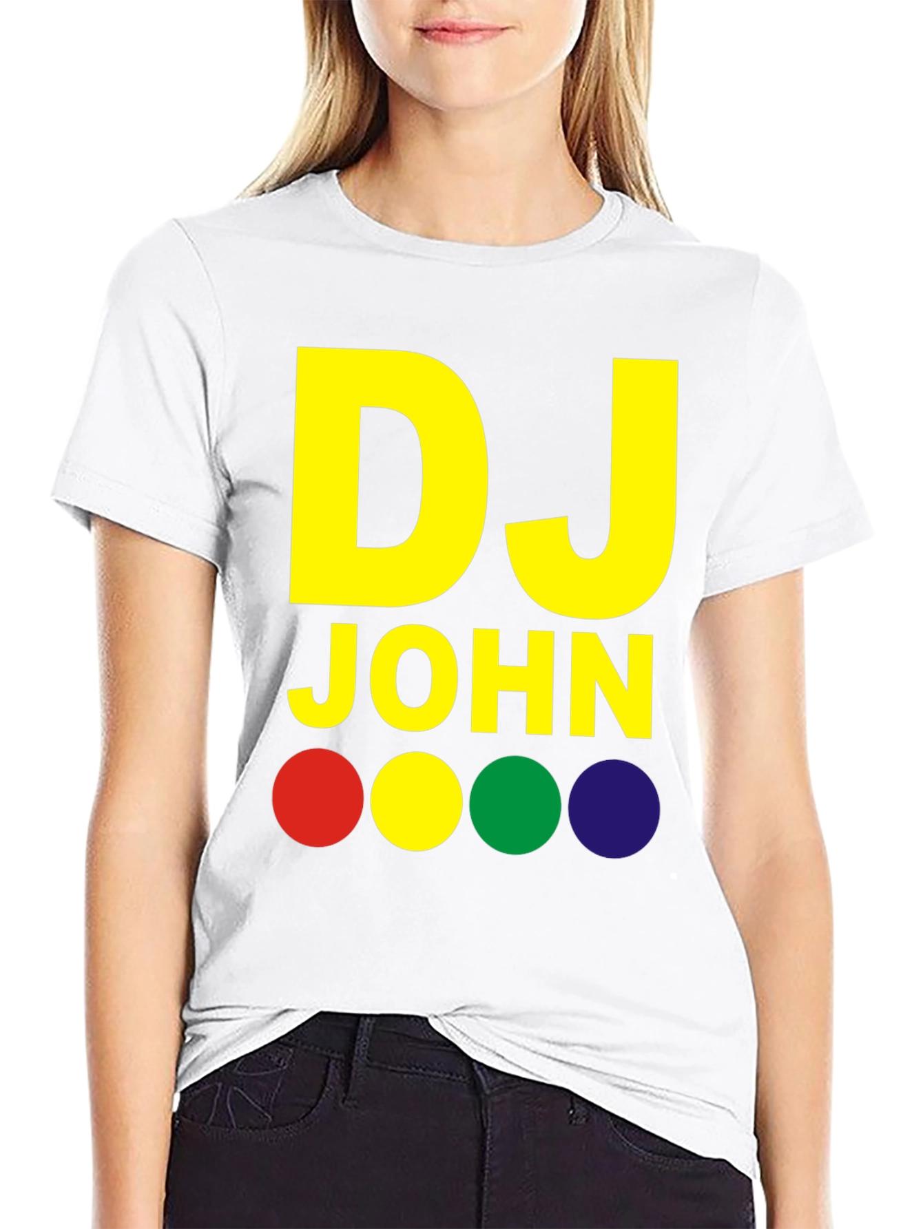 DJ John Black Graphic Tee