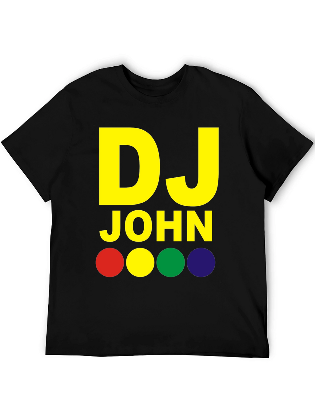 DJ John Black Graphic Tee