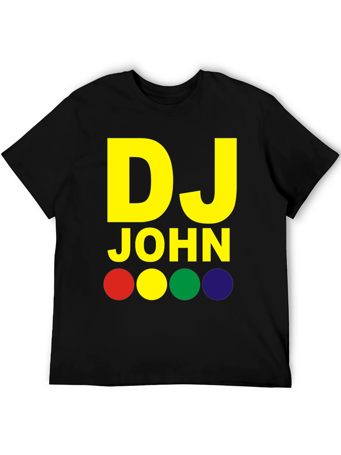 DJ John Black Graphic Tee