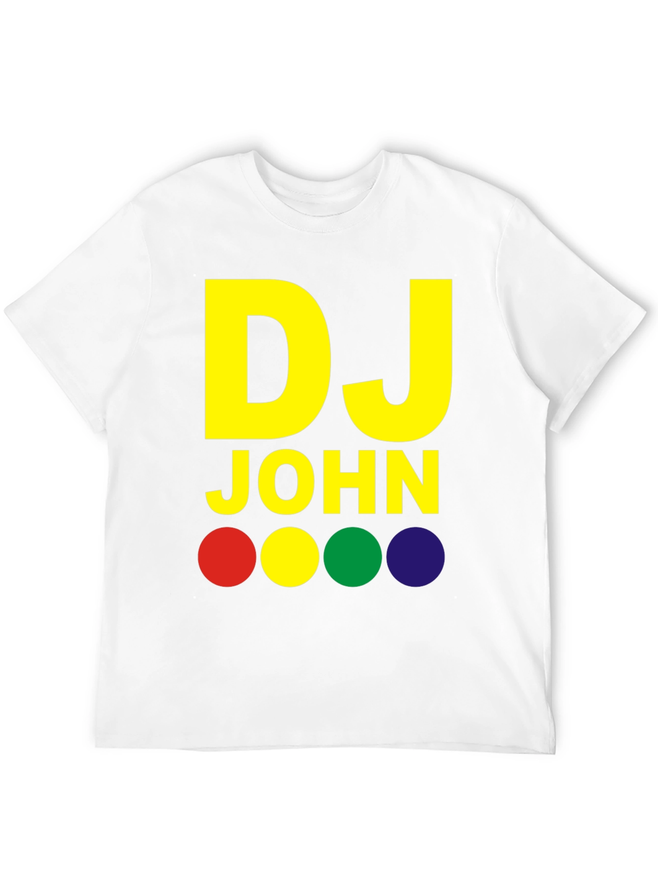 DJ John Black Graphic Tee