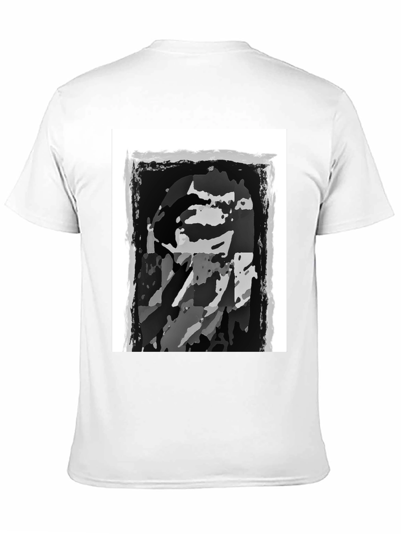 Monochrome Graphic Print Tee