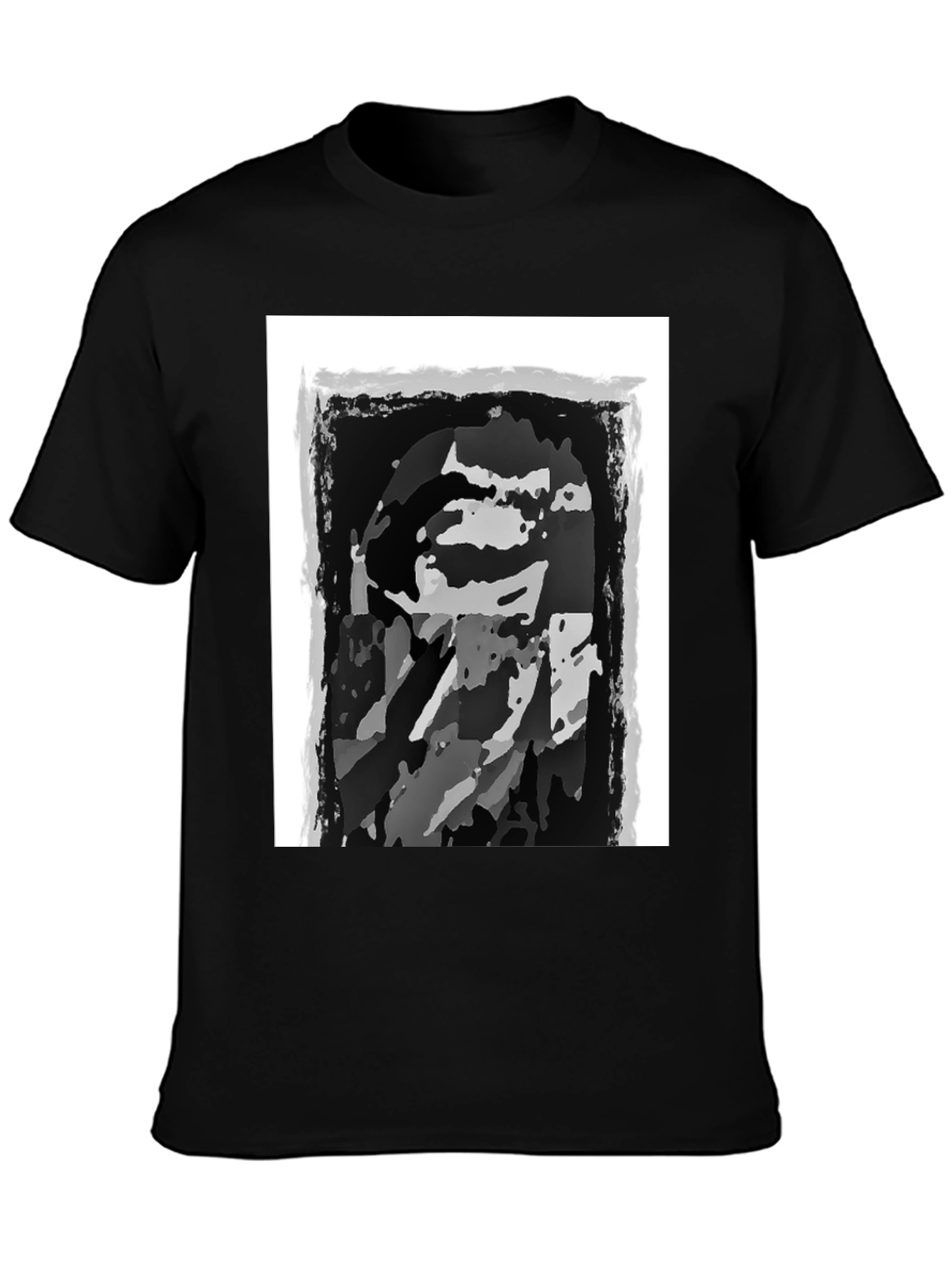 Monochrome Graphic Print Tee