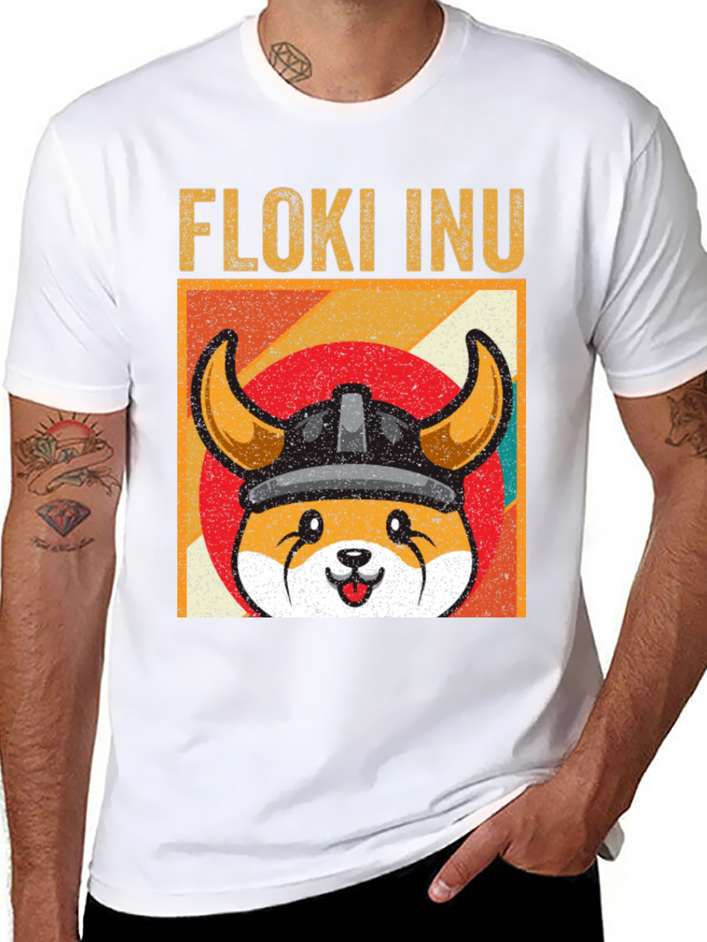Floki Inu Viking Helmet T-Shirt
