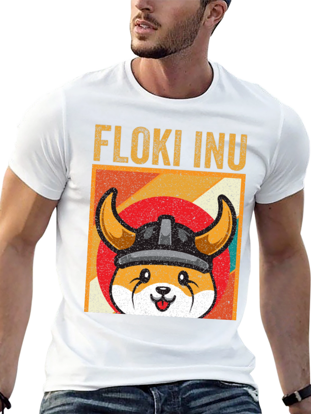Floki Inu Viking Helmet T-Shirt