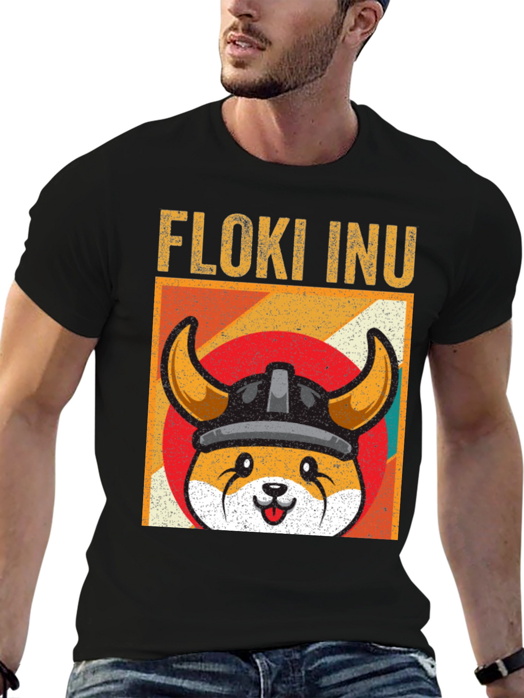 Floki Inu Viking Helmet T-Shirt