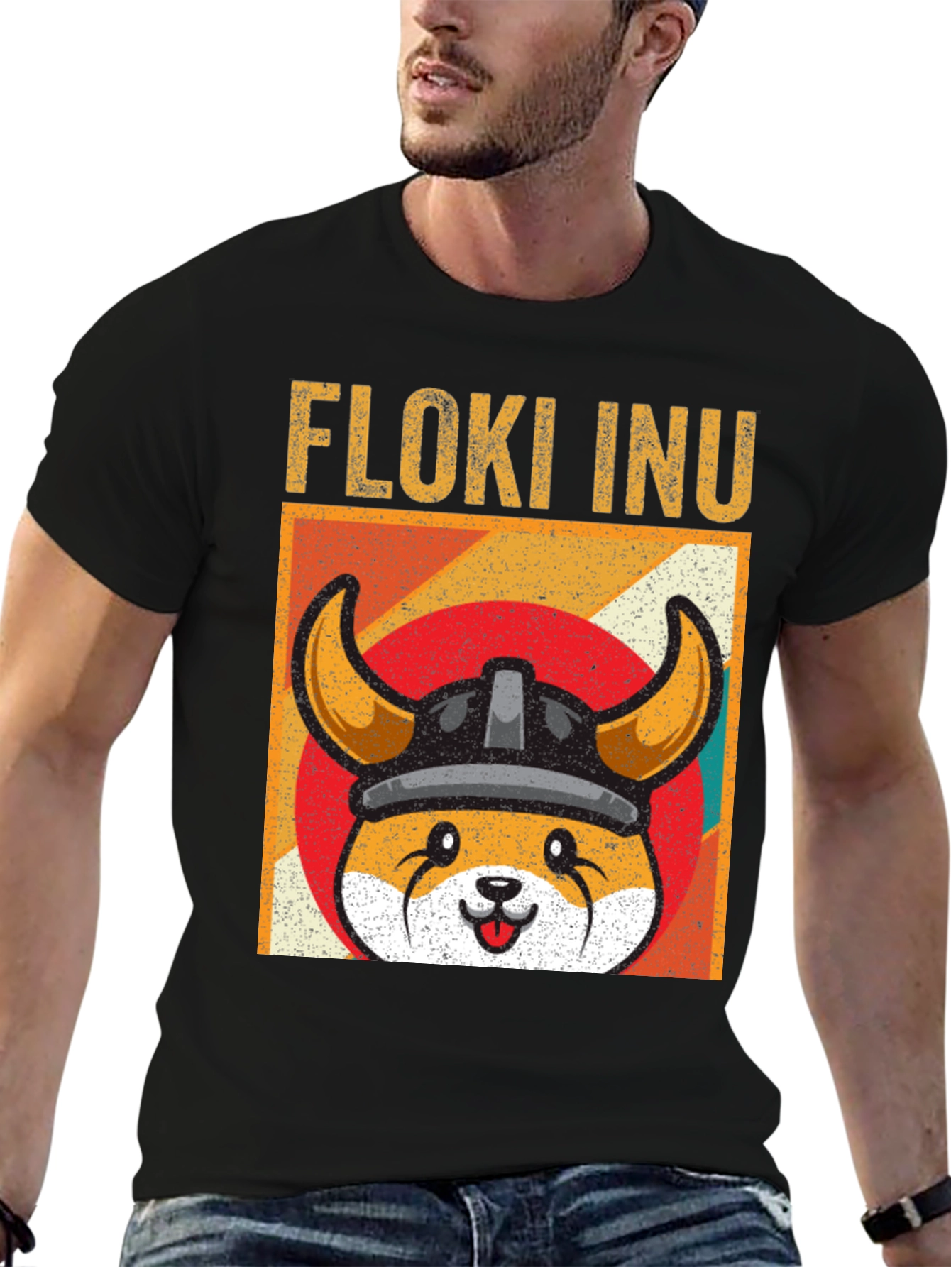 Floki Inu Viking Helmet T-Shirt