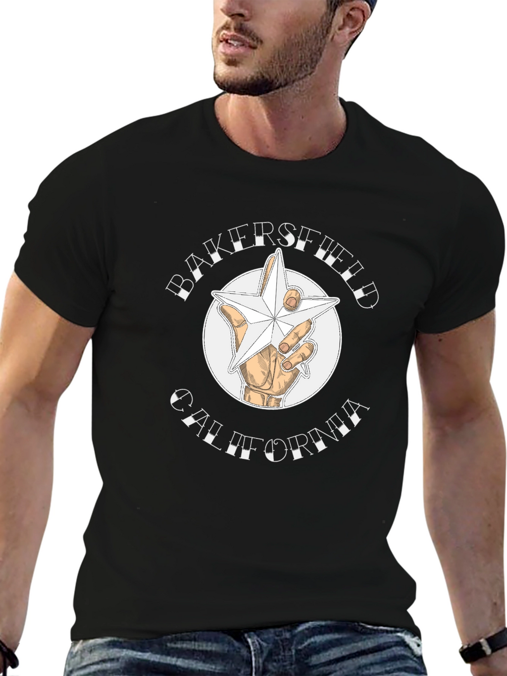 Bakersfield California Graphic T-Shirt