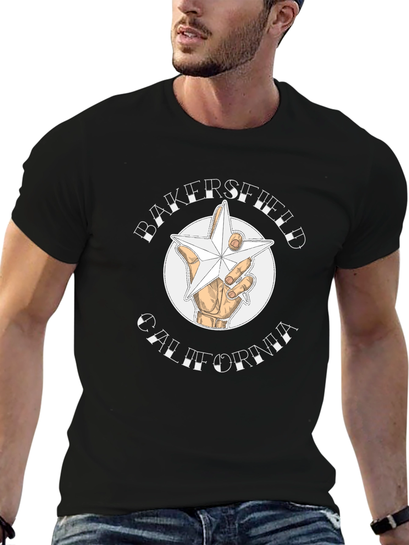 Bakersfield California Graphic T-Shirt