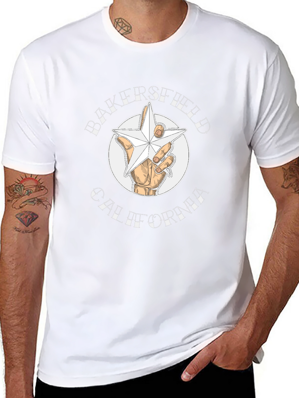 Bakersfield California Graphic T-Shirt