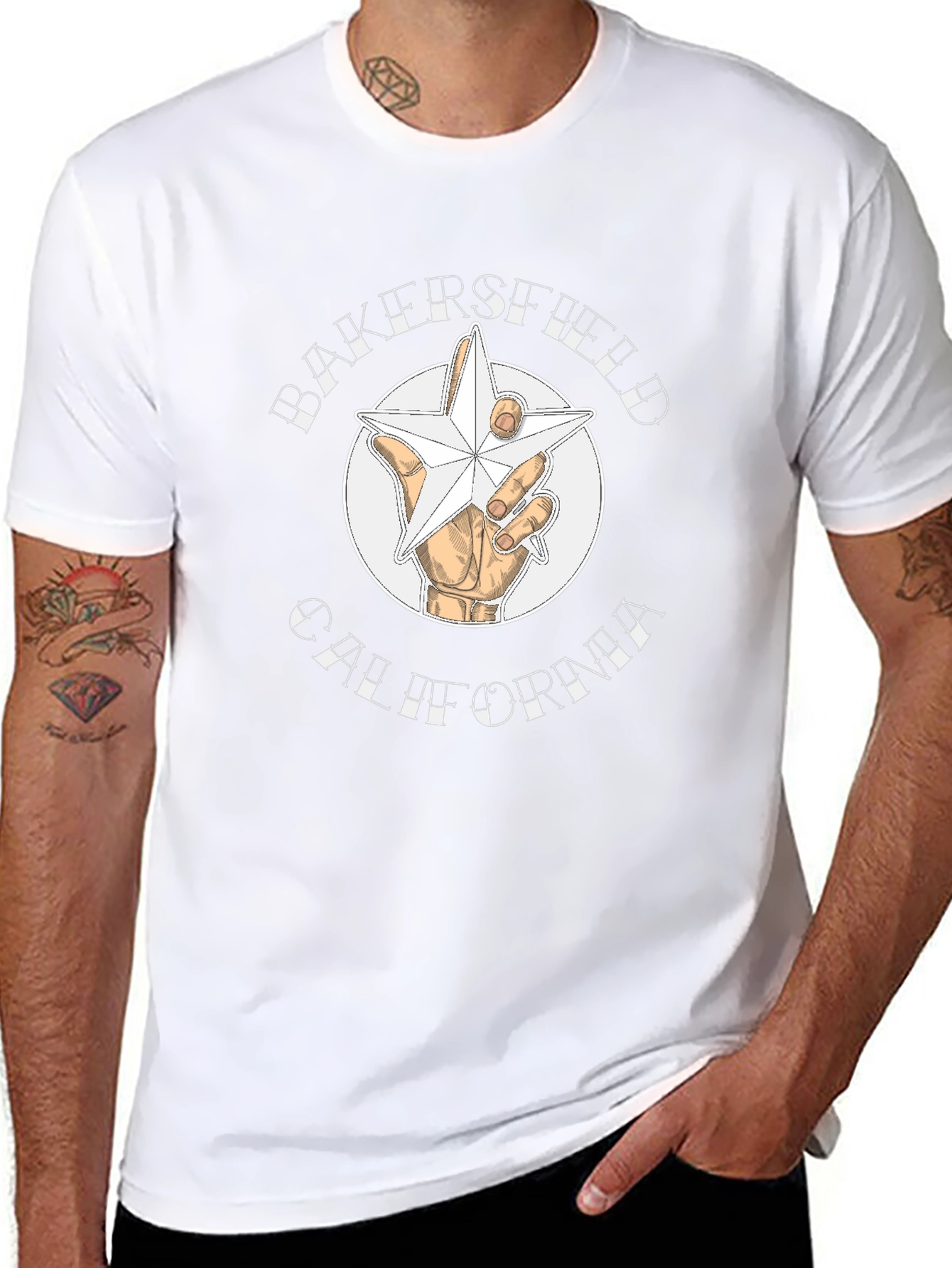 Bakersfield California Graphic T-Shirt