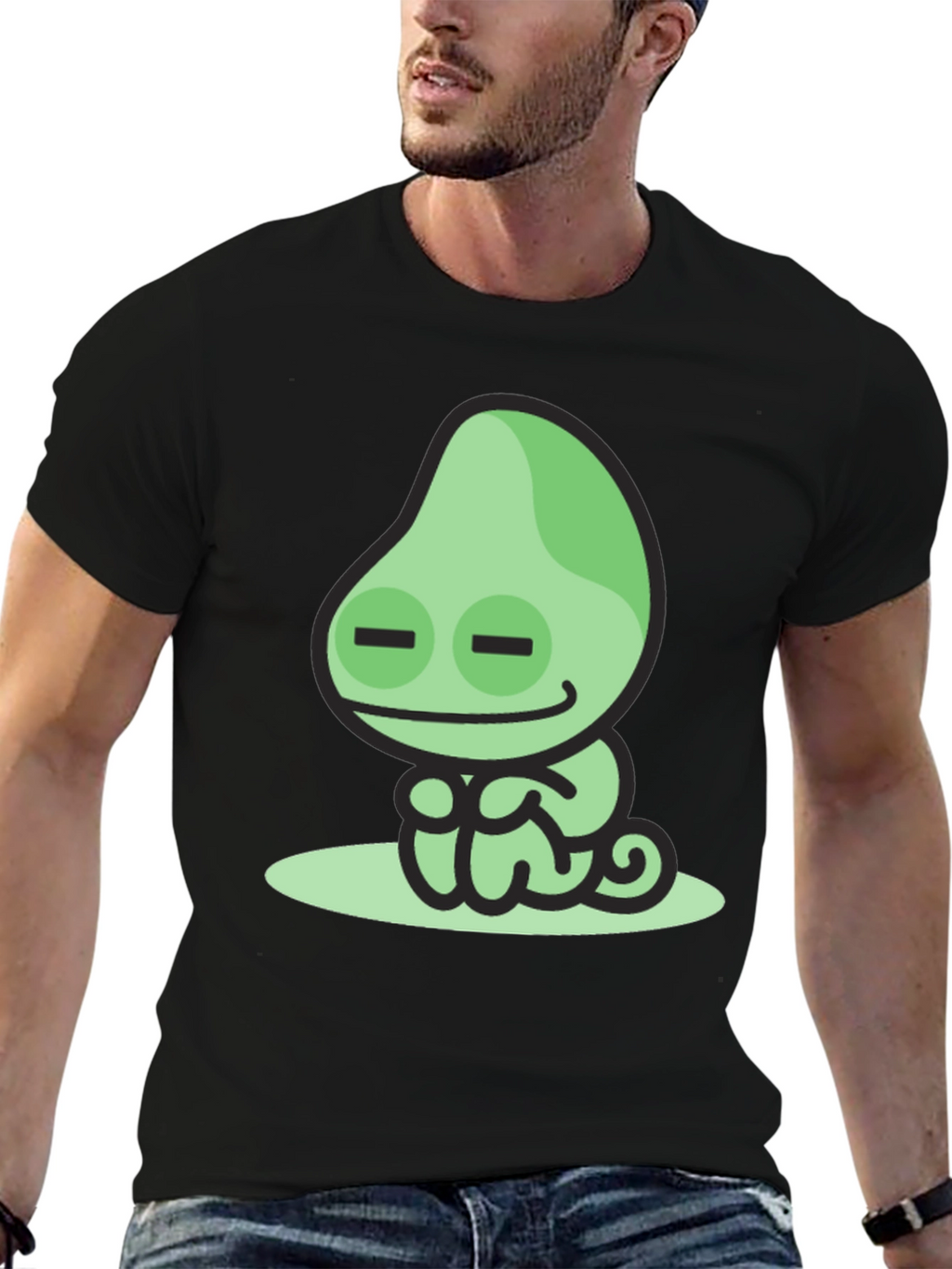 Cool Chameleon Graphic Tee - Soft Cotton Blend