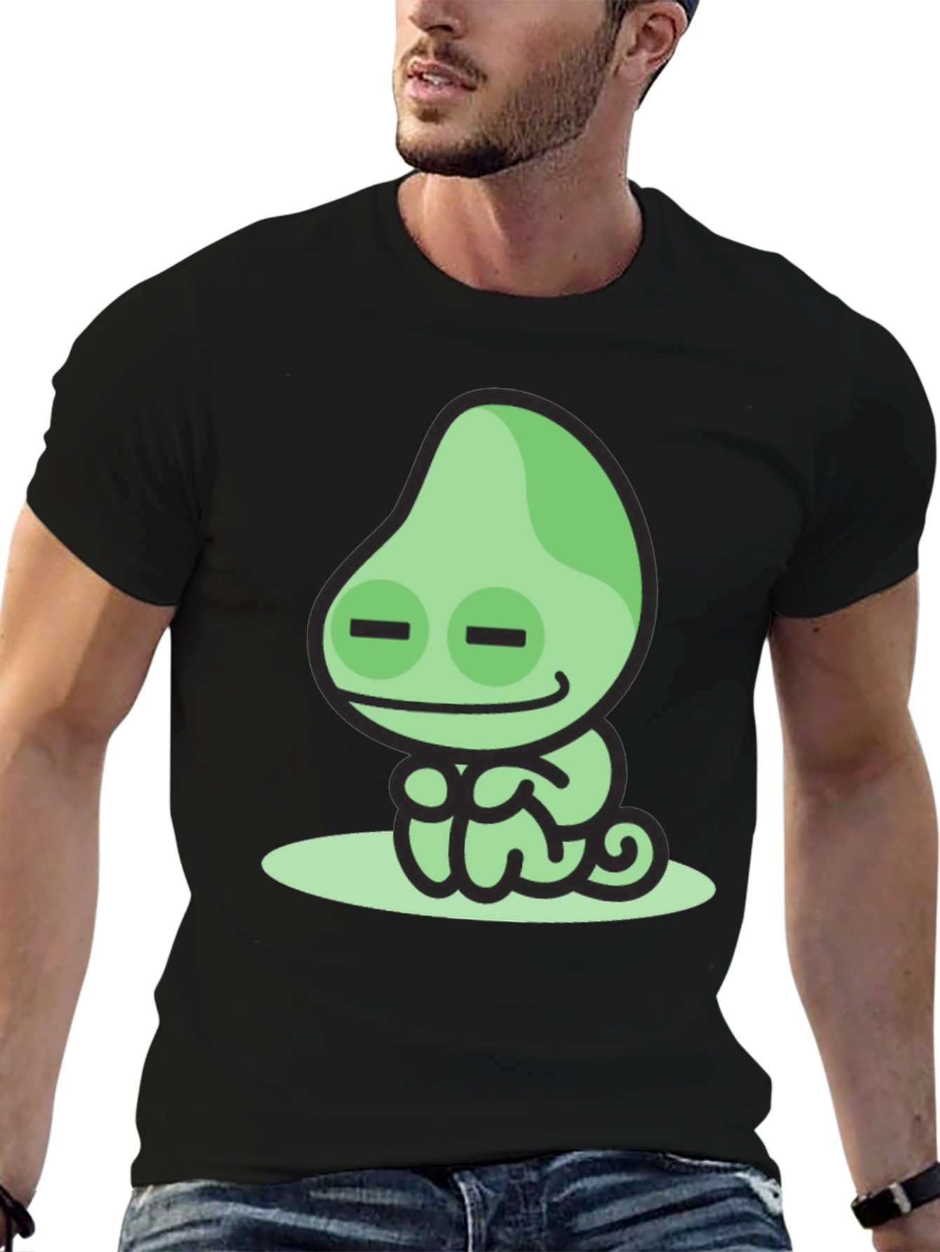 Cool Chameleon Graphic Tee - Soft Cotton Blend