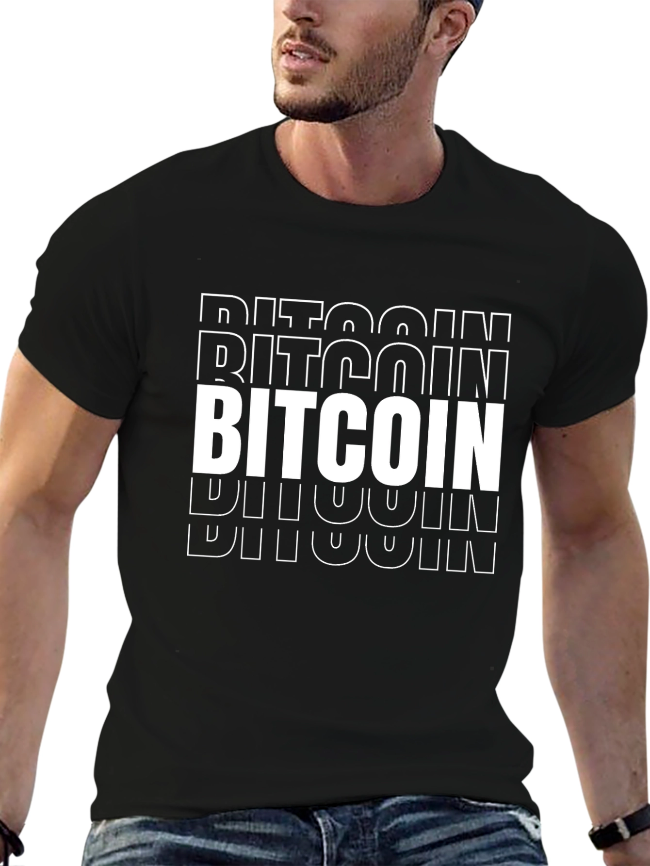 Bitcoin Graphic T-Shirt - Crypto Currency Tee