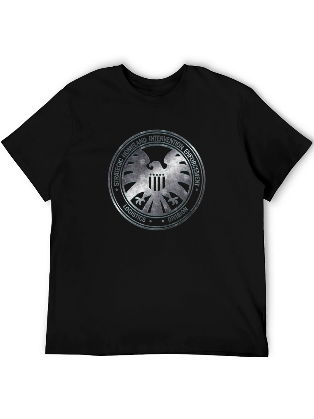 S.H.I.E.L.D. Logistics Division Black T-Shirt