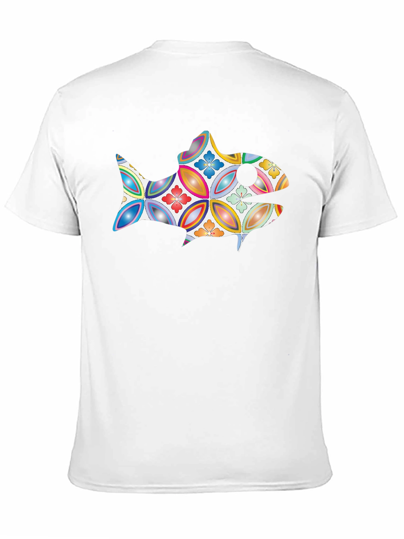 Funky Fish Graphic Black T-Shirt