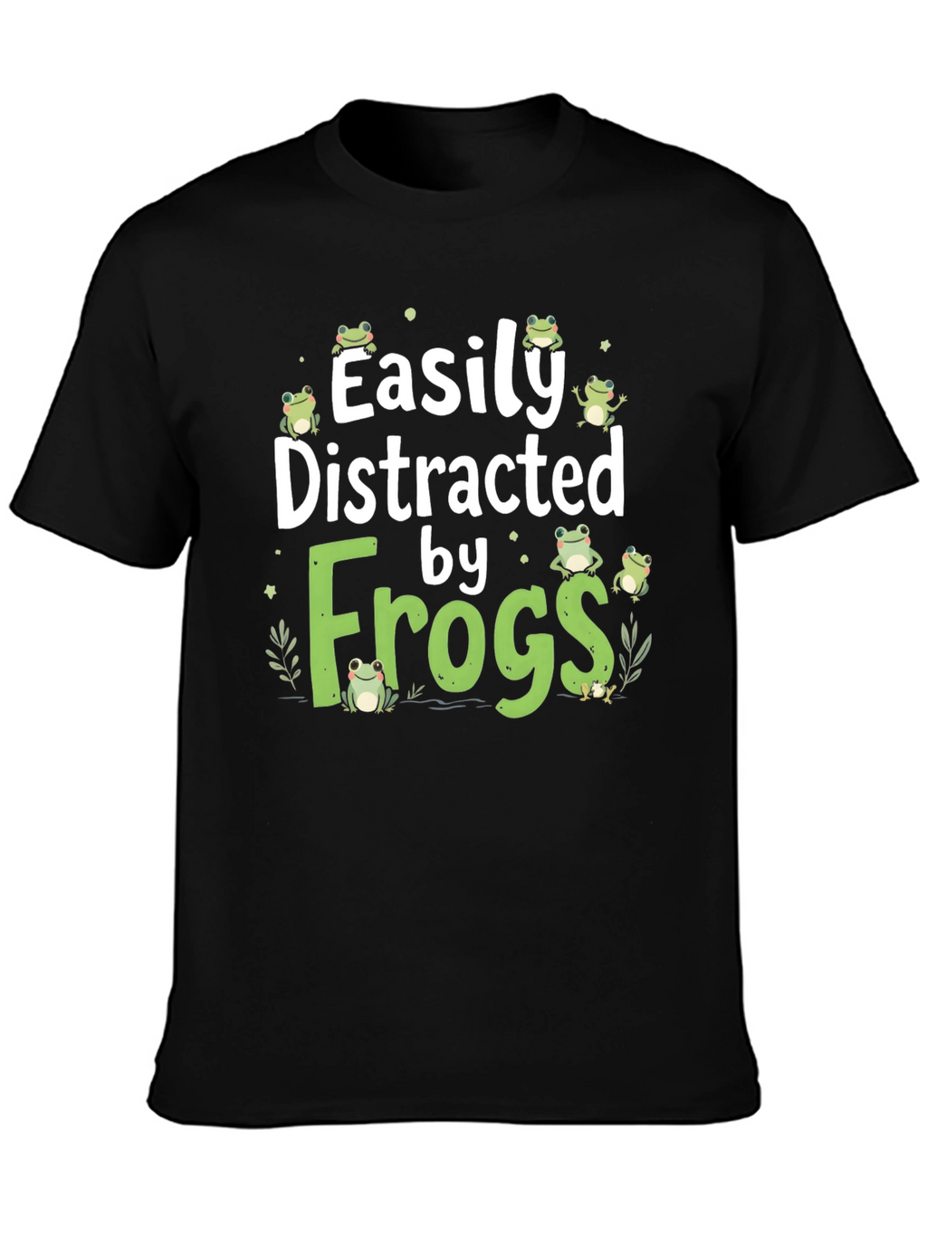 Easily Distracted by Frogs T-Shirt