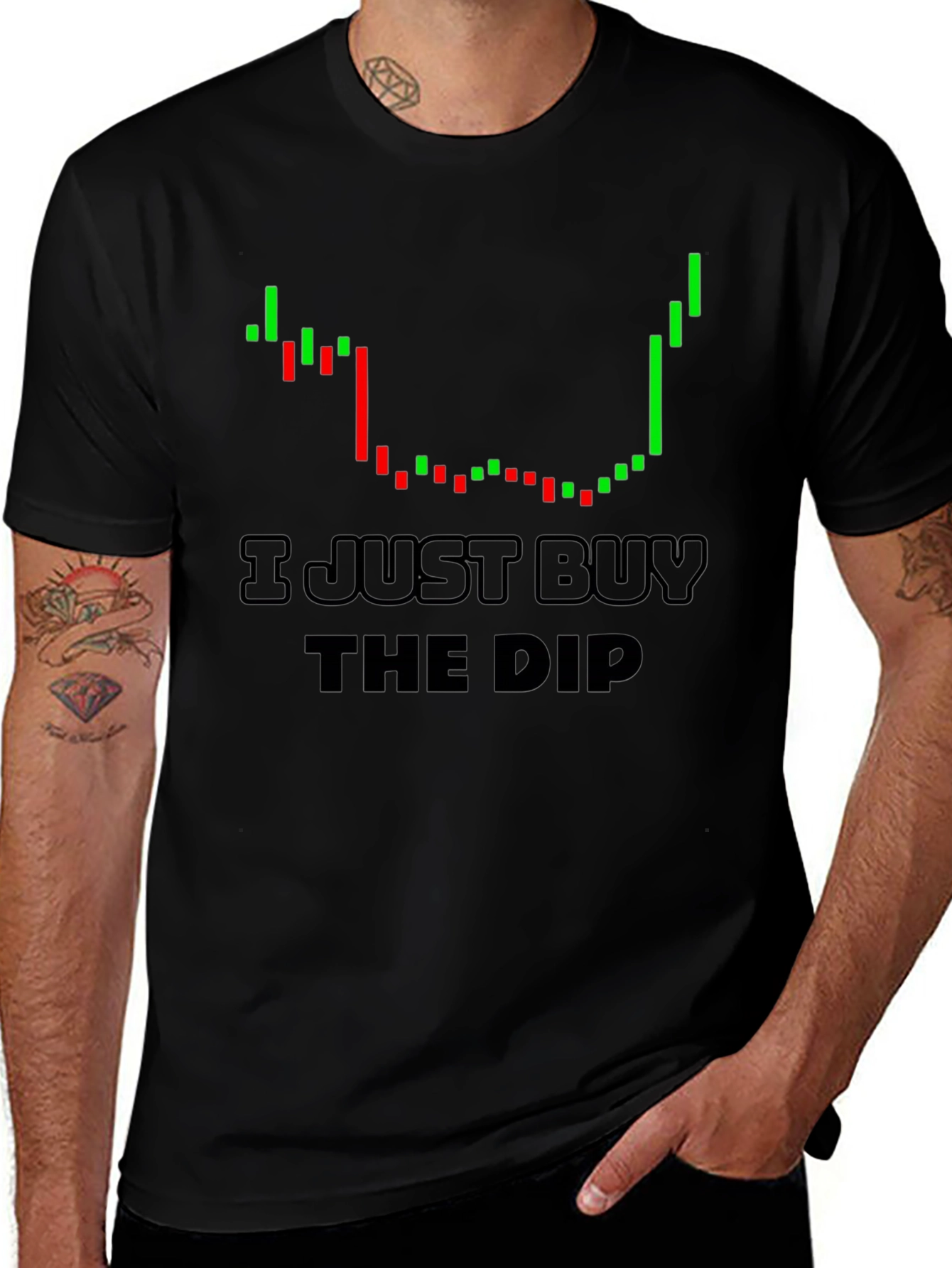 I Just Buy The Dip Black T-Shirt