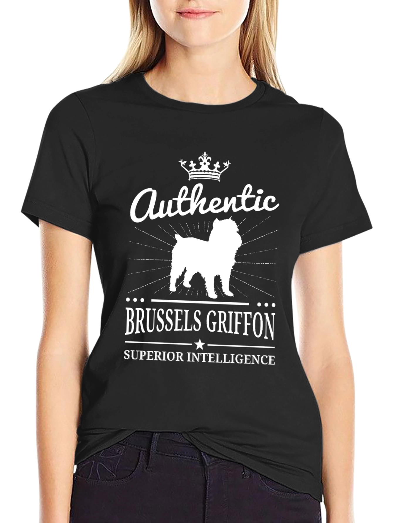 Authentic Brussels Griffon Dog T-Shirt