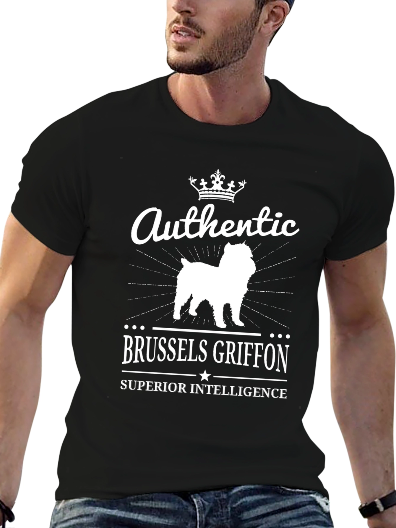 Authentic Brussels Griffon Dog T-Shirt