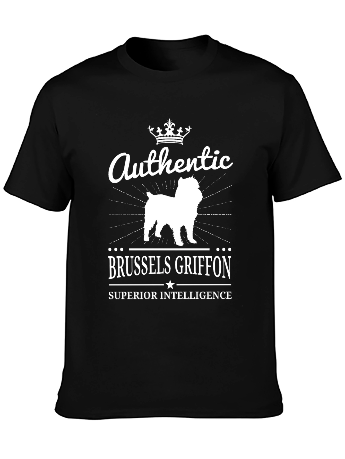 Authentic Brussels Griffon Dog T-Shirt