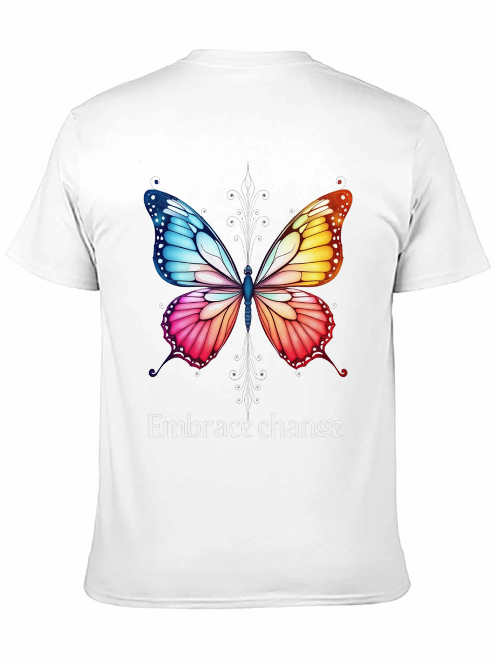 Embrace Change Butterfly Graphic Tee