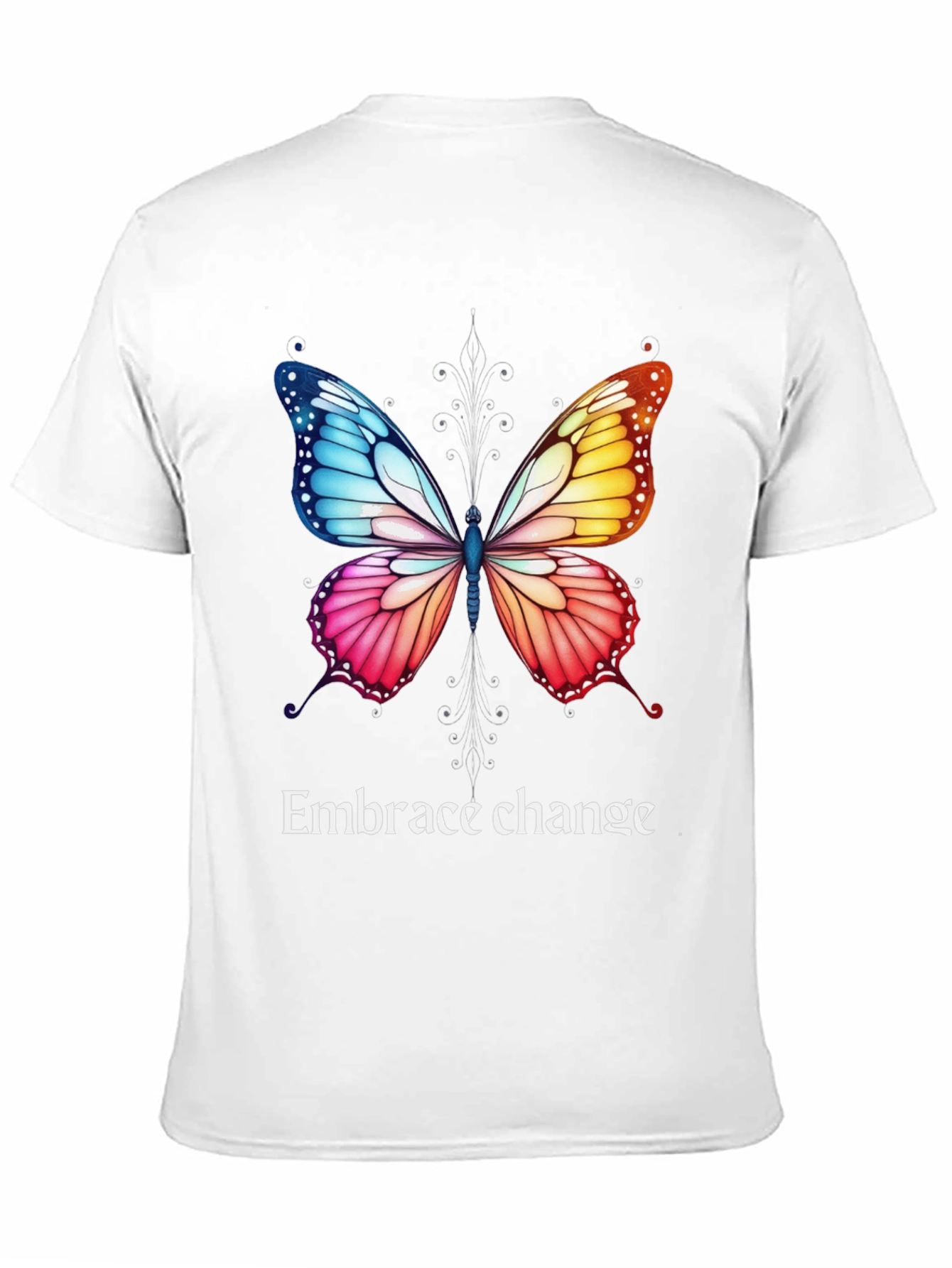 Embrace Change Butterfly Graphic Tee