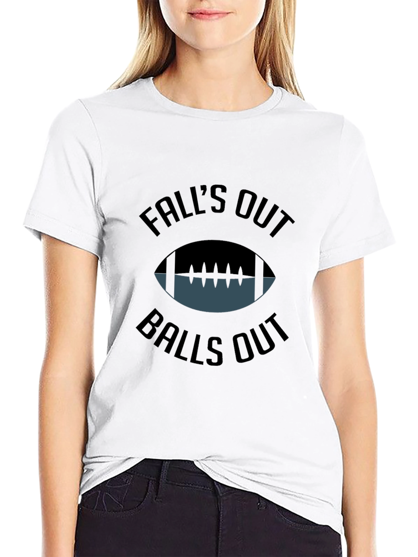Falls Out Balls Out Graphic T-Shirt