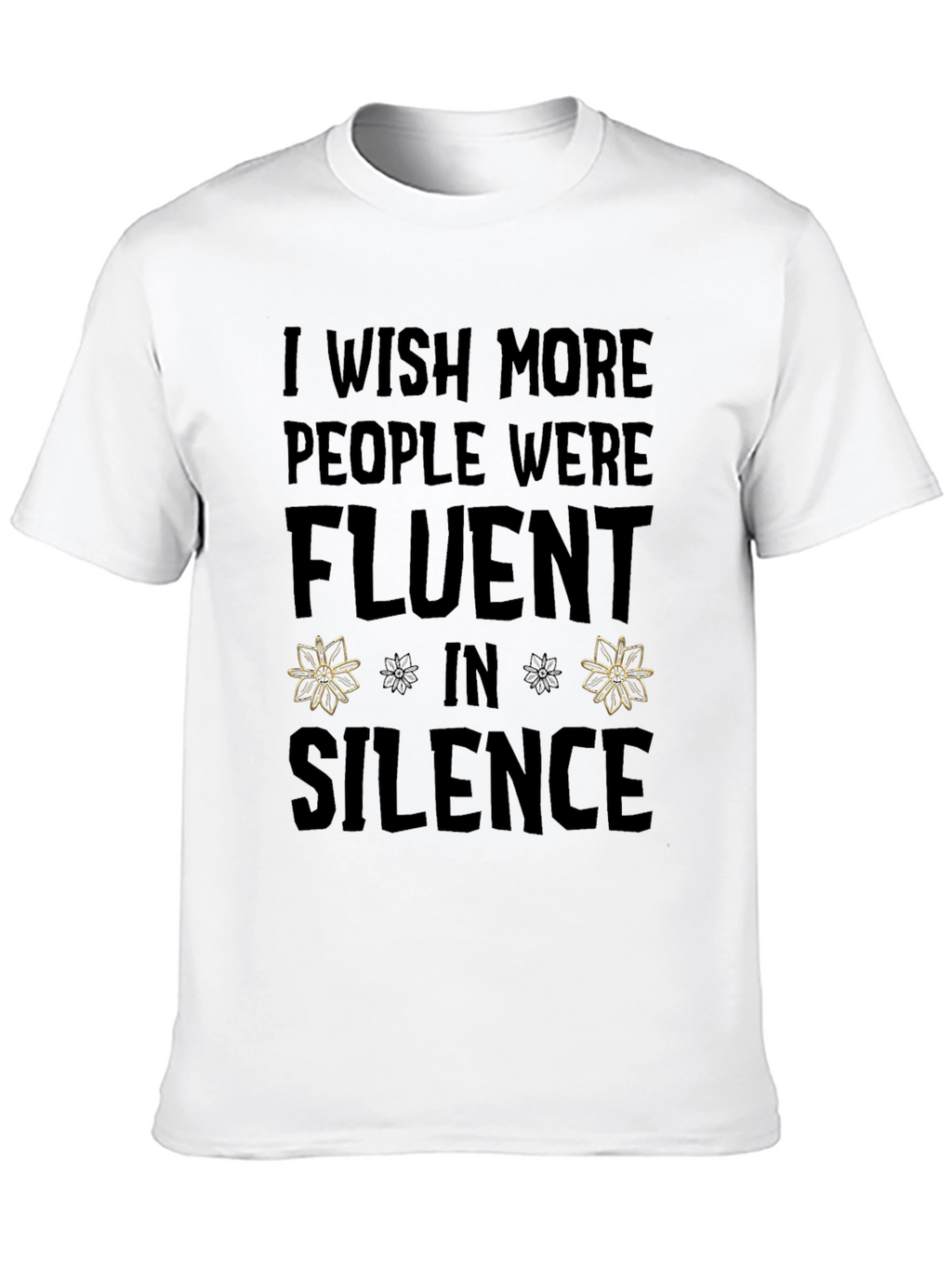 Fluent in Silence Graphic T-Shirt