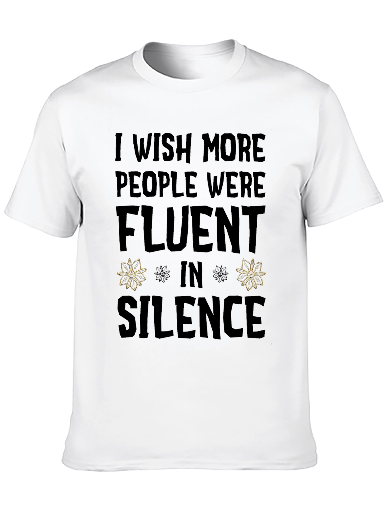 Fluent in Silence Graphic T-Shirt