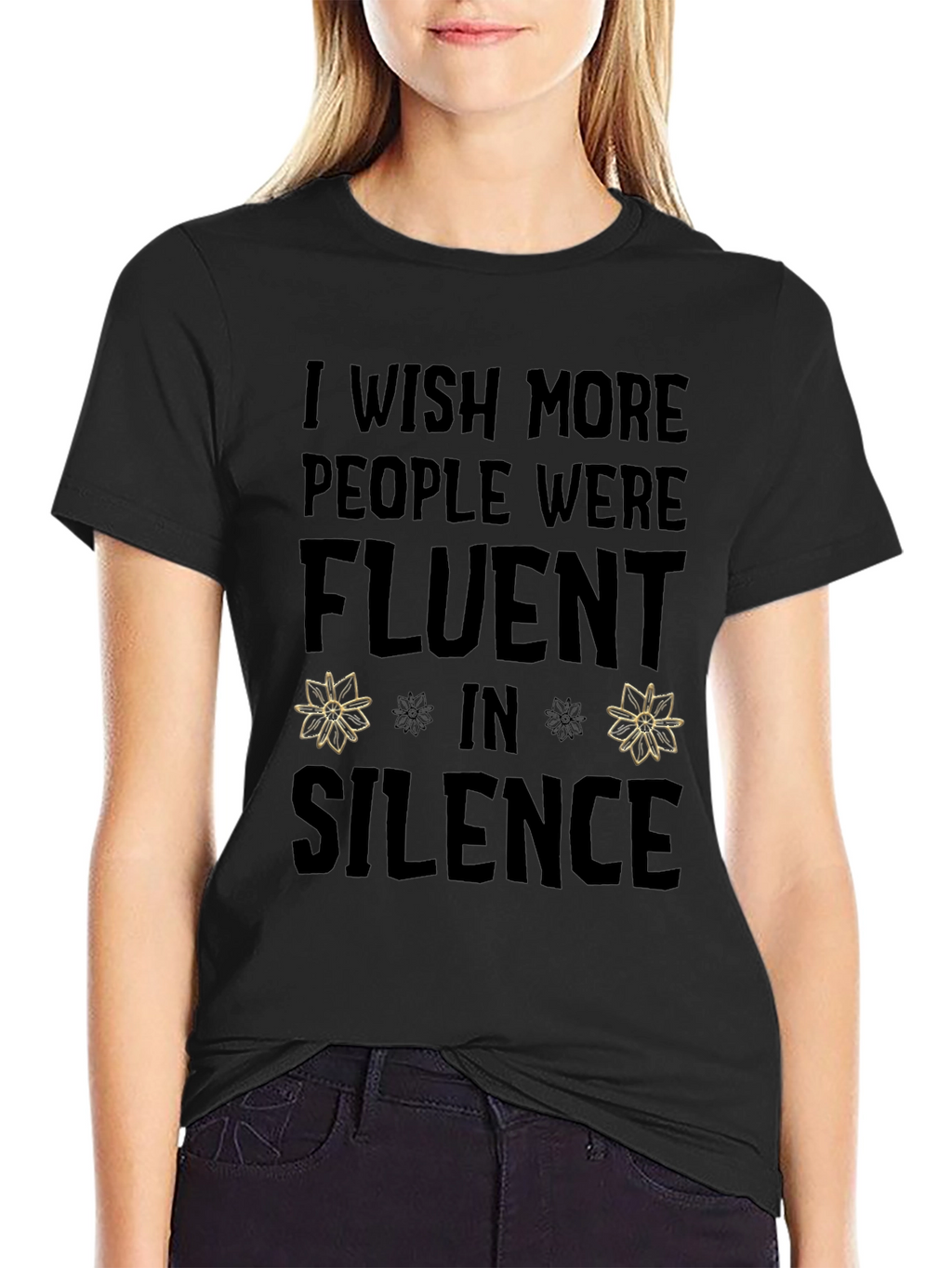 Fluent in Silence Graphic T-Shirt