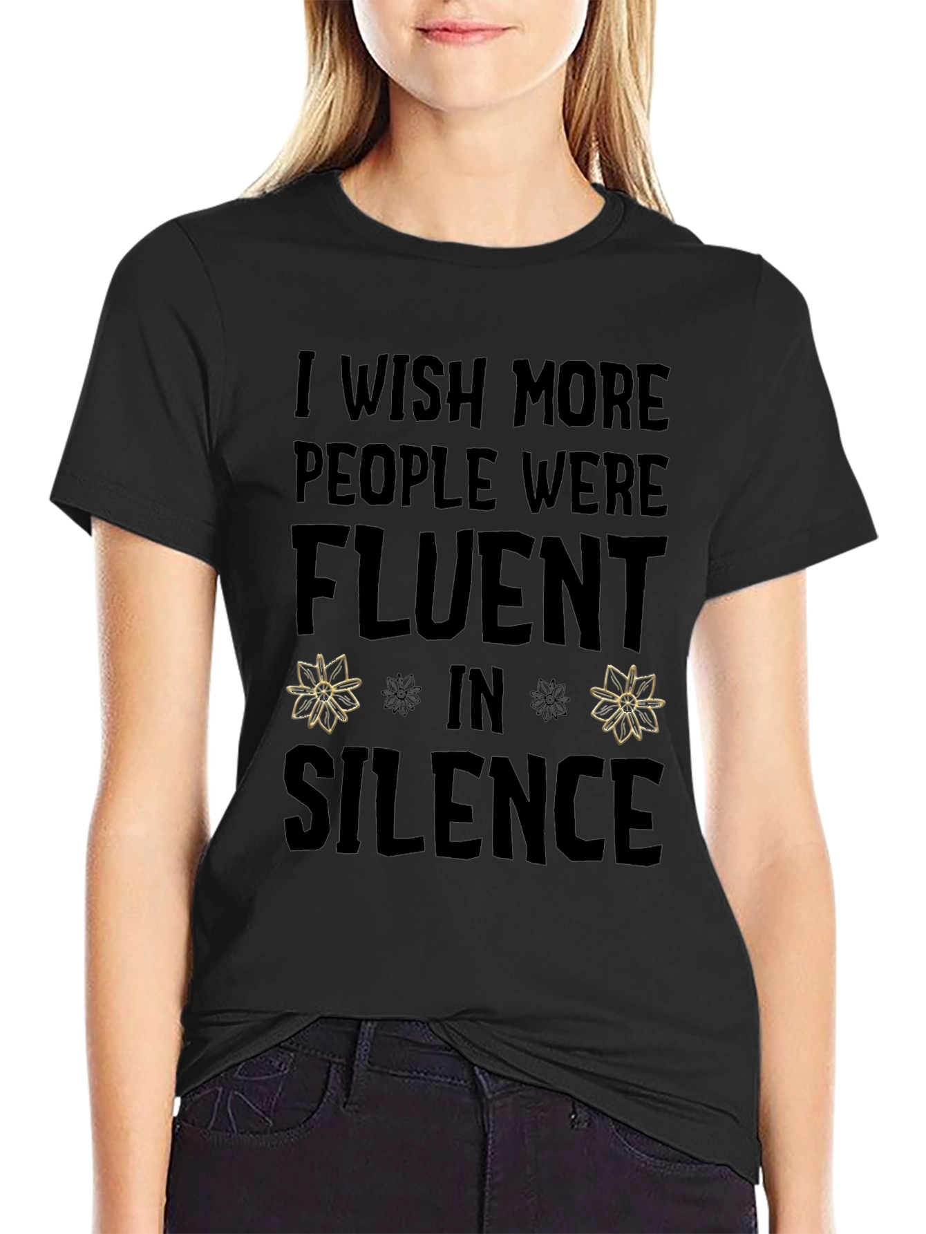 Fluent in Silence Graphic T-Shirt