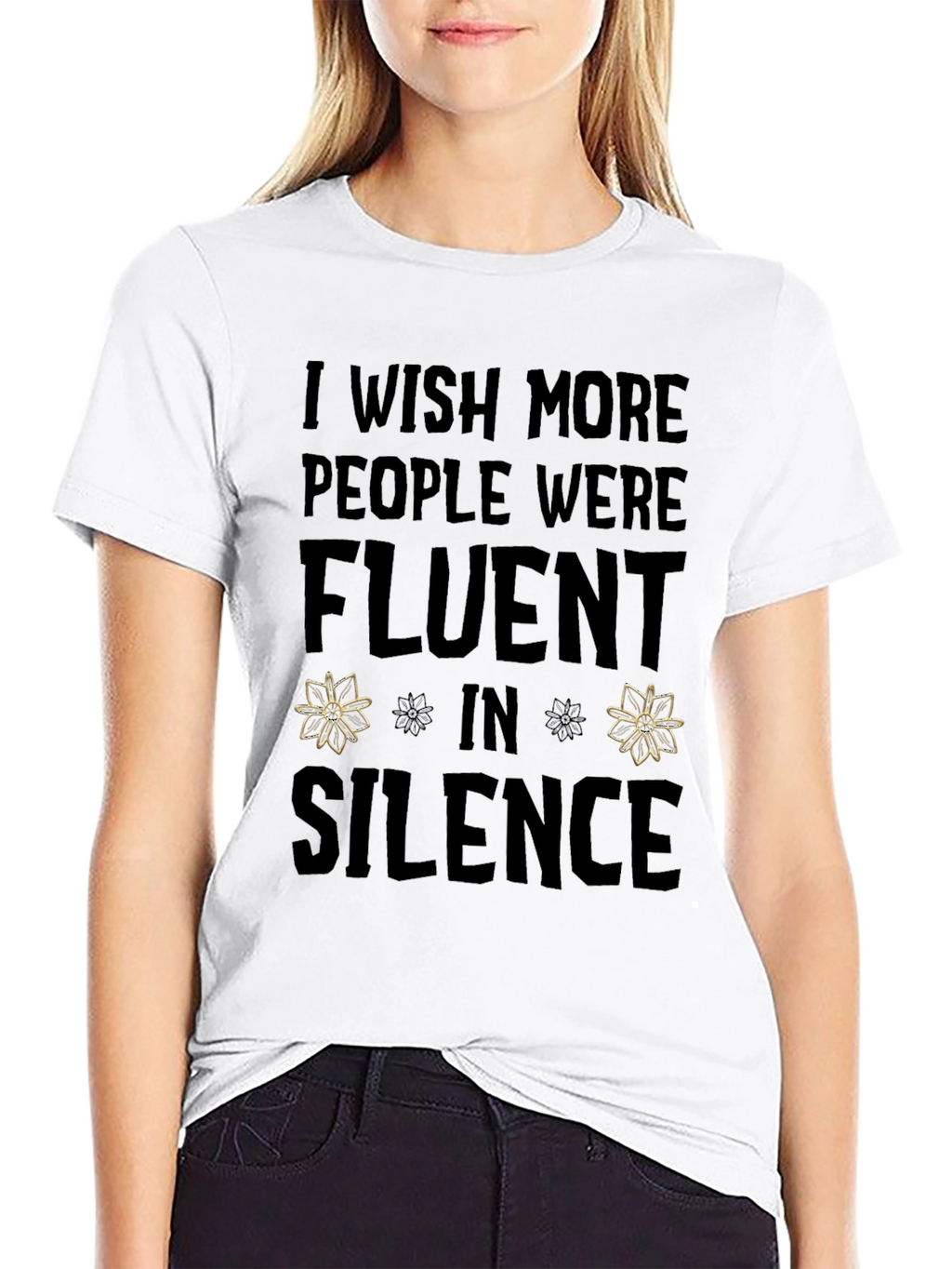Fluent in Silence Graphic T-Shirt