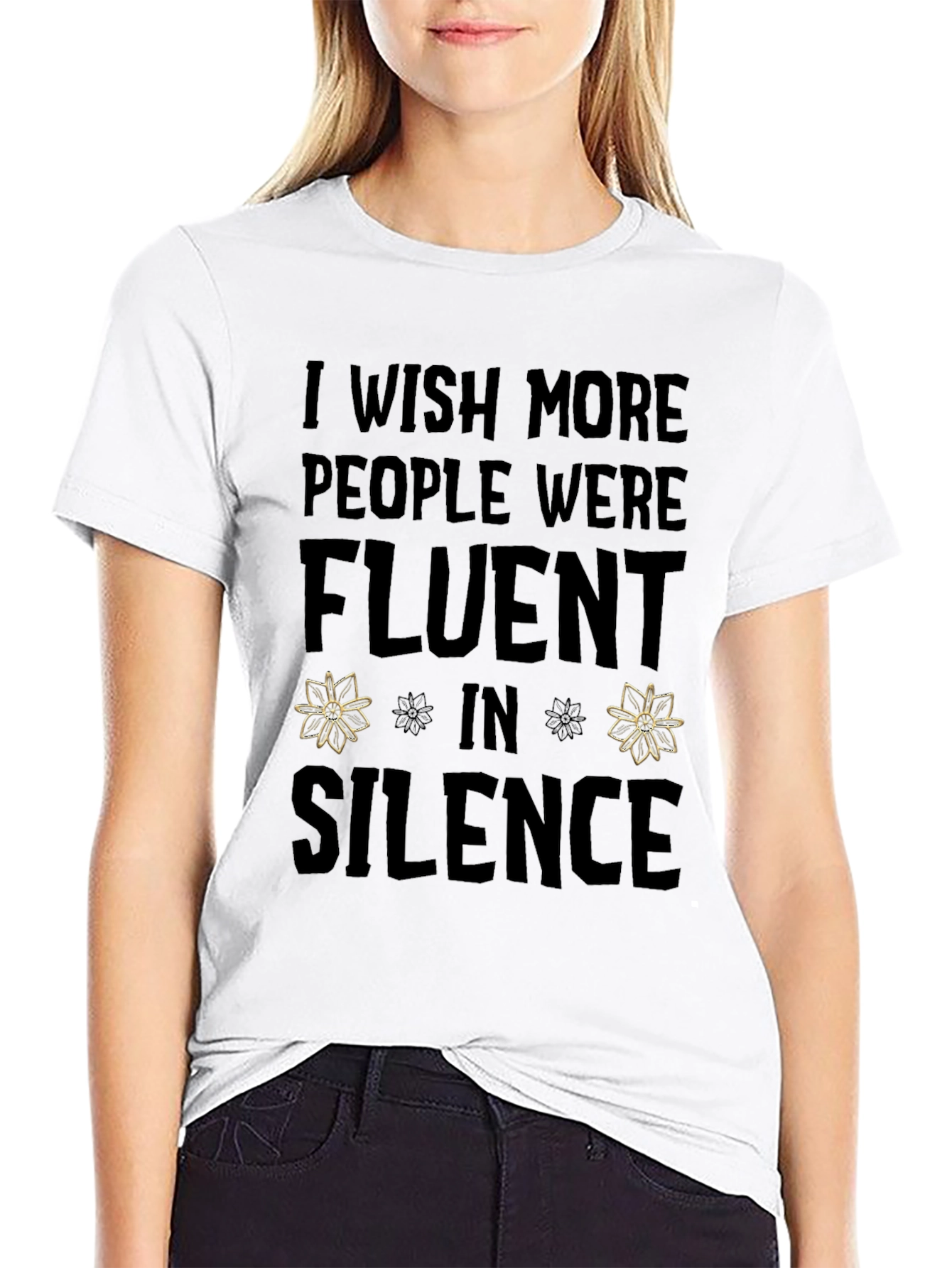 Fluent in Silence Graphic T-Shirt