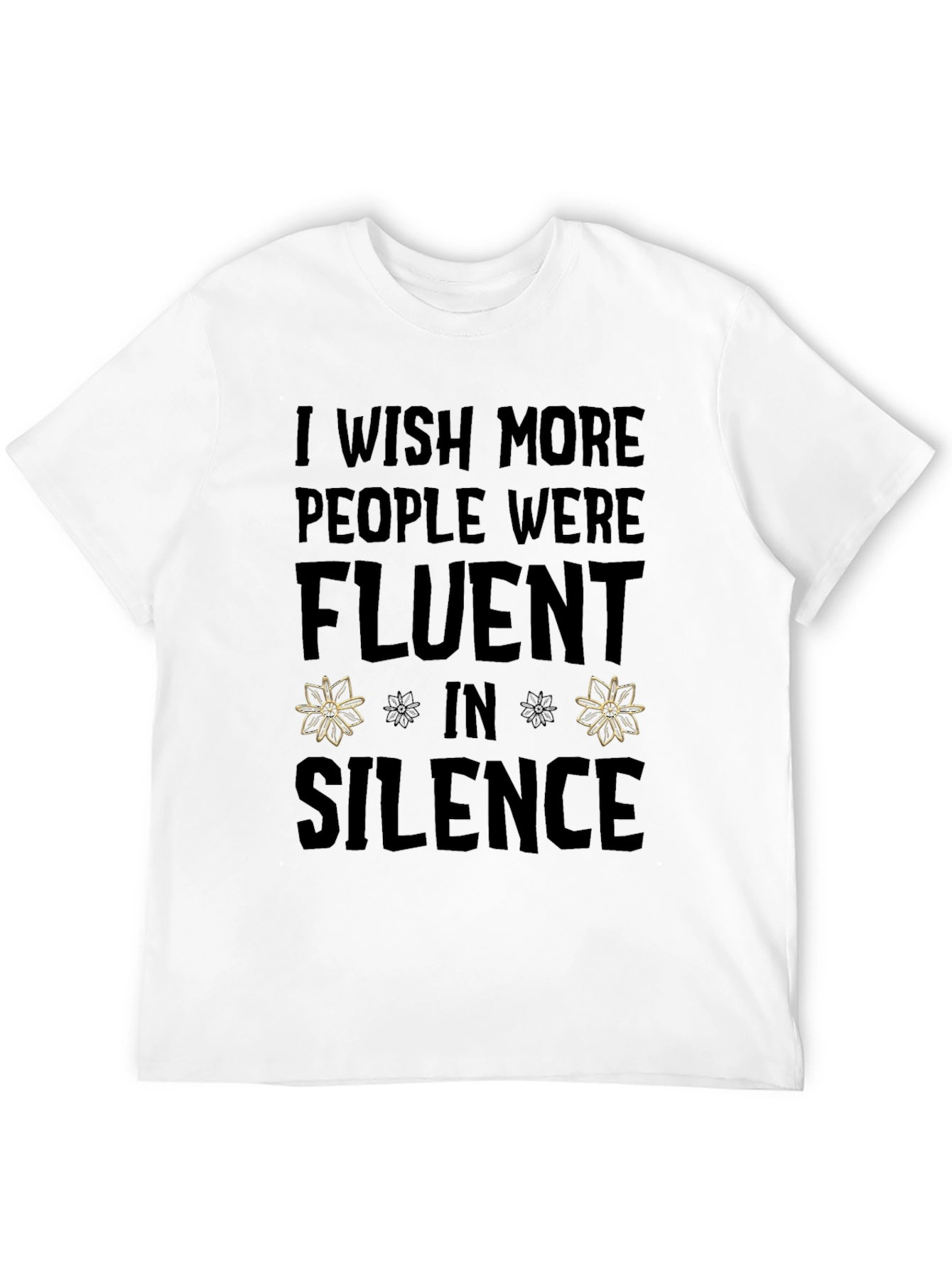 Fluent in Silence Graphic T-Shirt