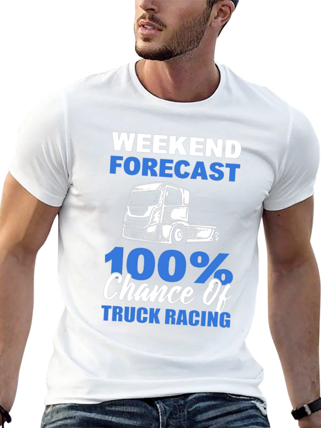 Truck Racing T-Shirt - Weekend Forecast