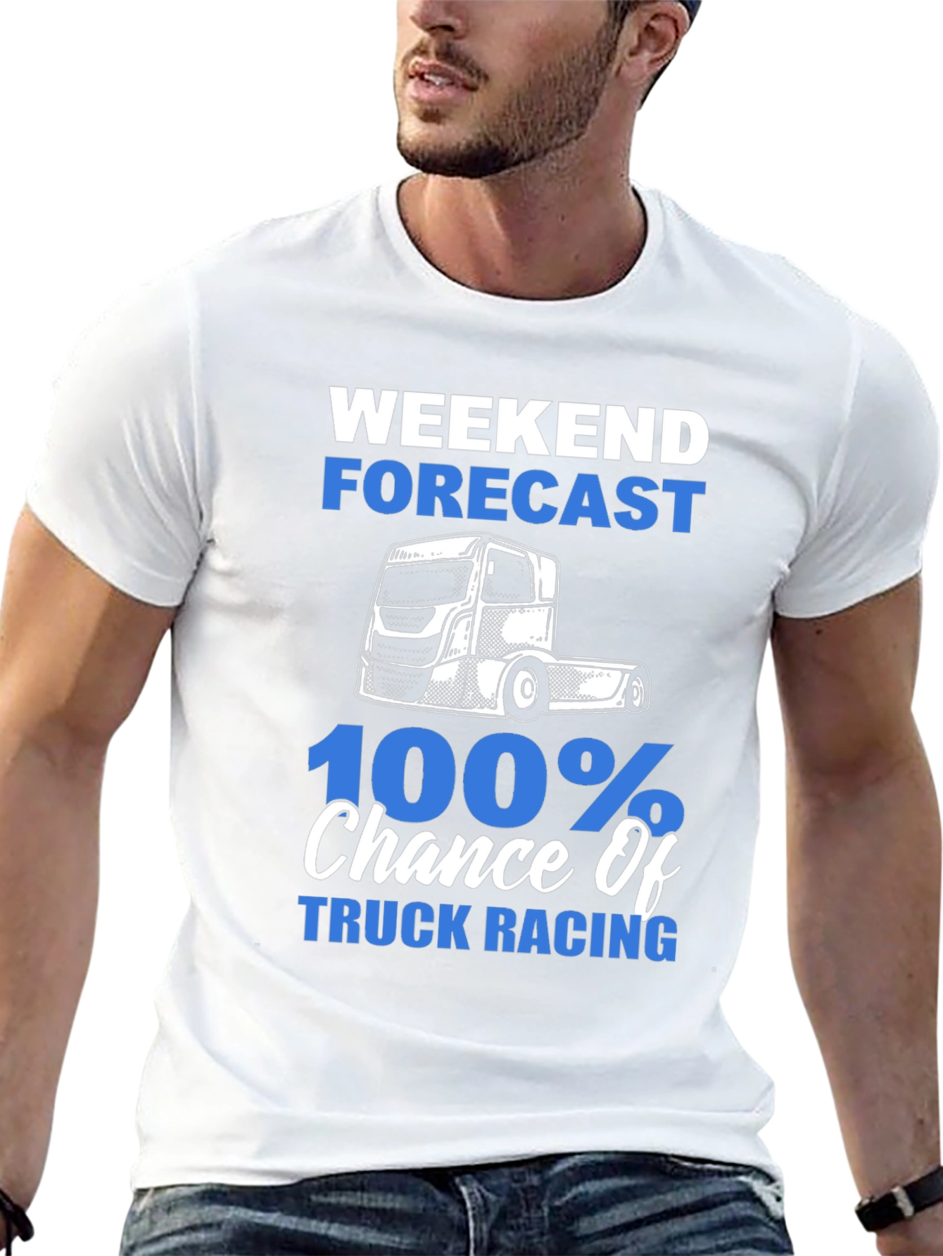 Truck Racing T-Shirt - Weekend Forecast