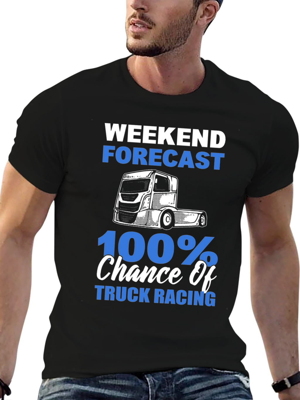 Truck Racing T-Shirt - Weekend Forecast