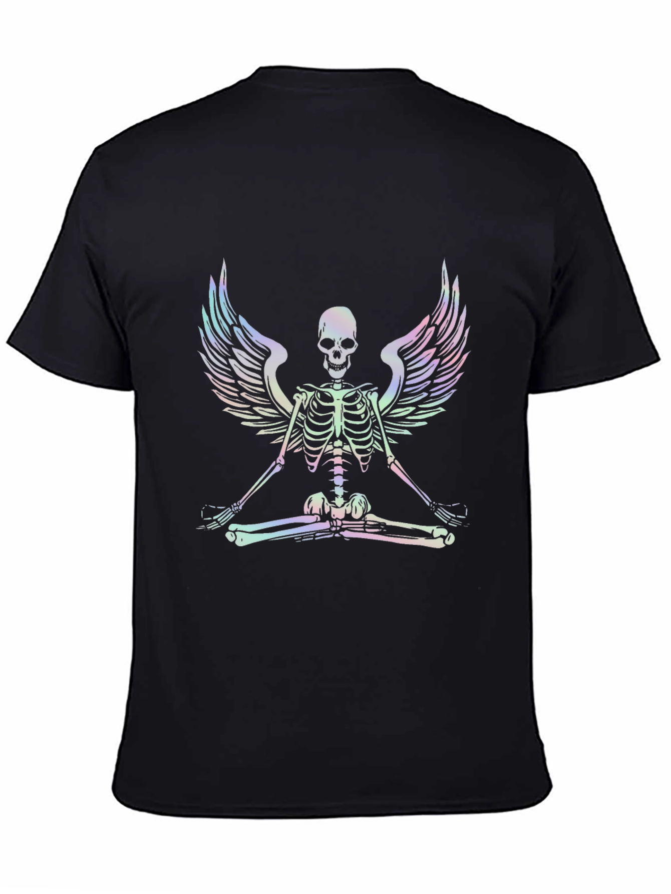 Skeleton Angel Meditation T-Shirt