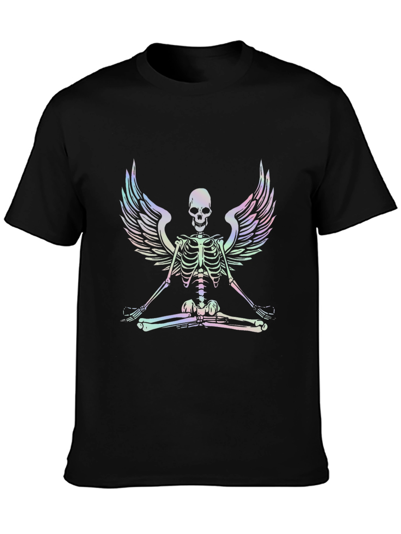 Skeleton Angel Meditation T-Shirt