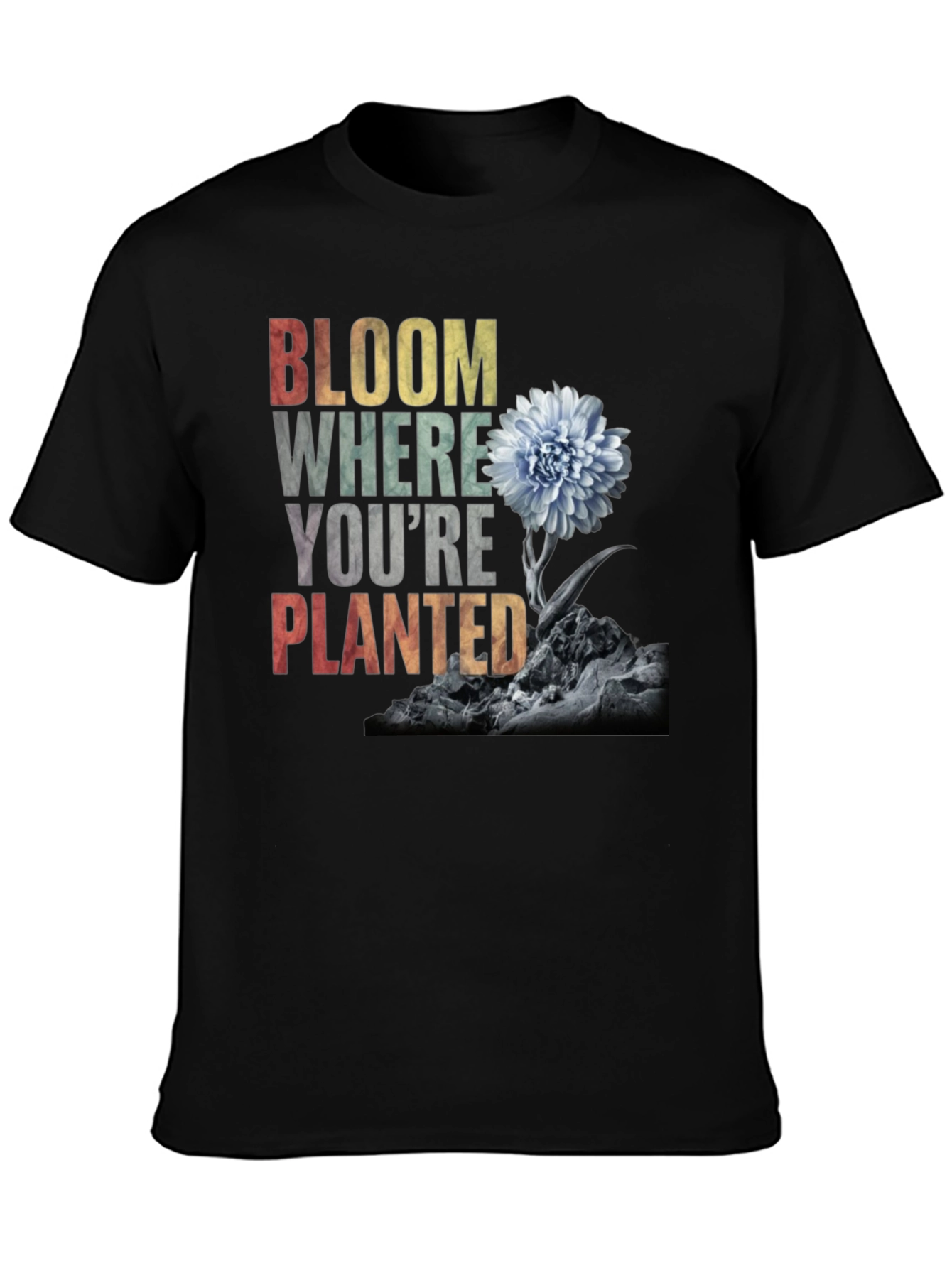 Bloom Where Youre Planted - Graphic T-Shirt