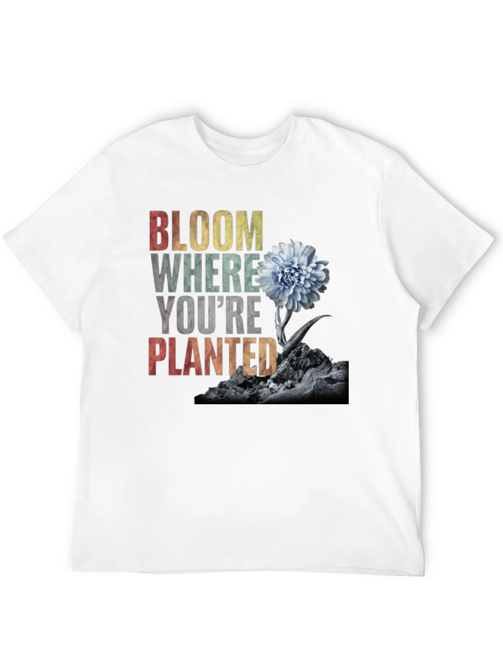 Bloom Where Youre Planted - Graphic T-Shirt