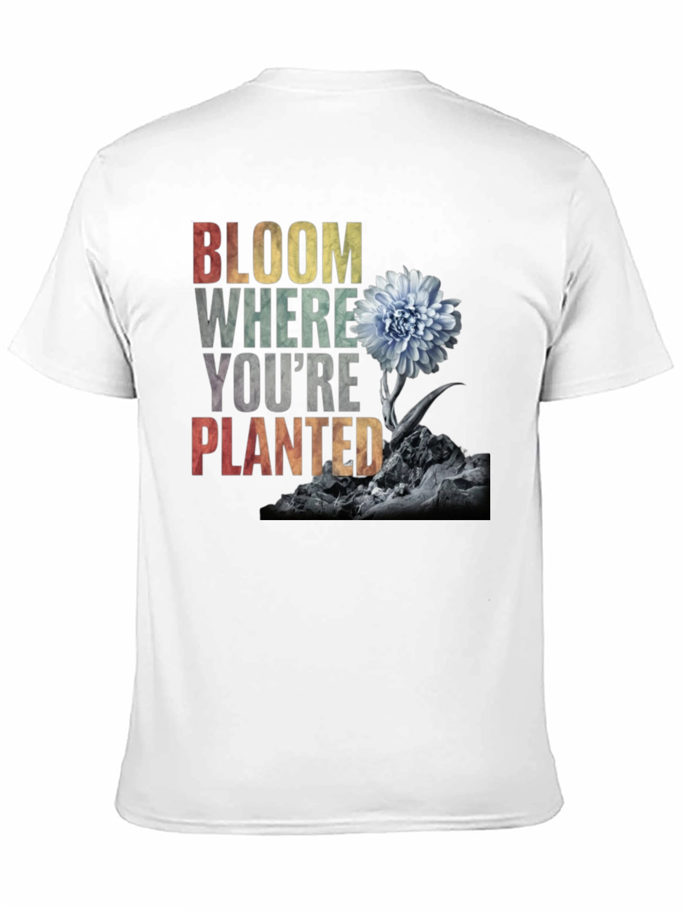 Bloom Where Youre Planted - Graphic T-Shirt