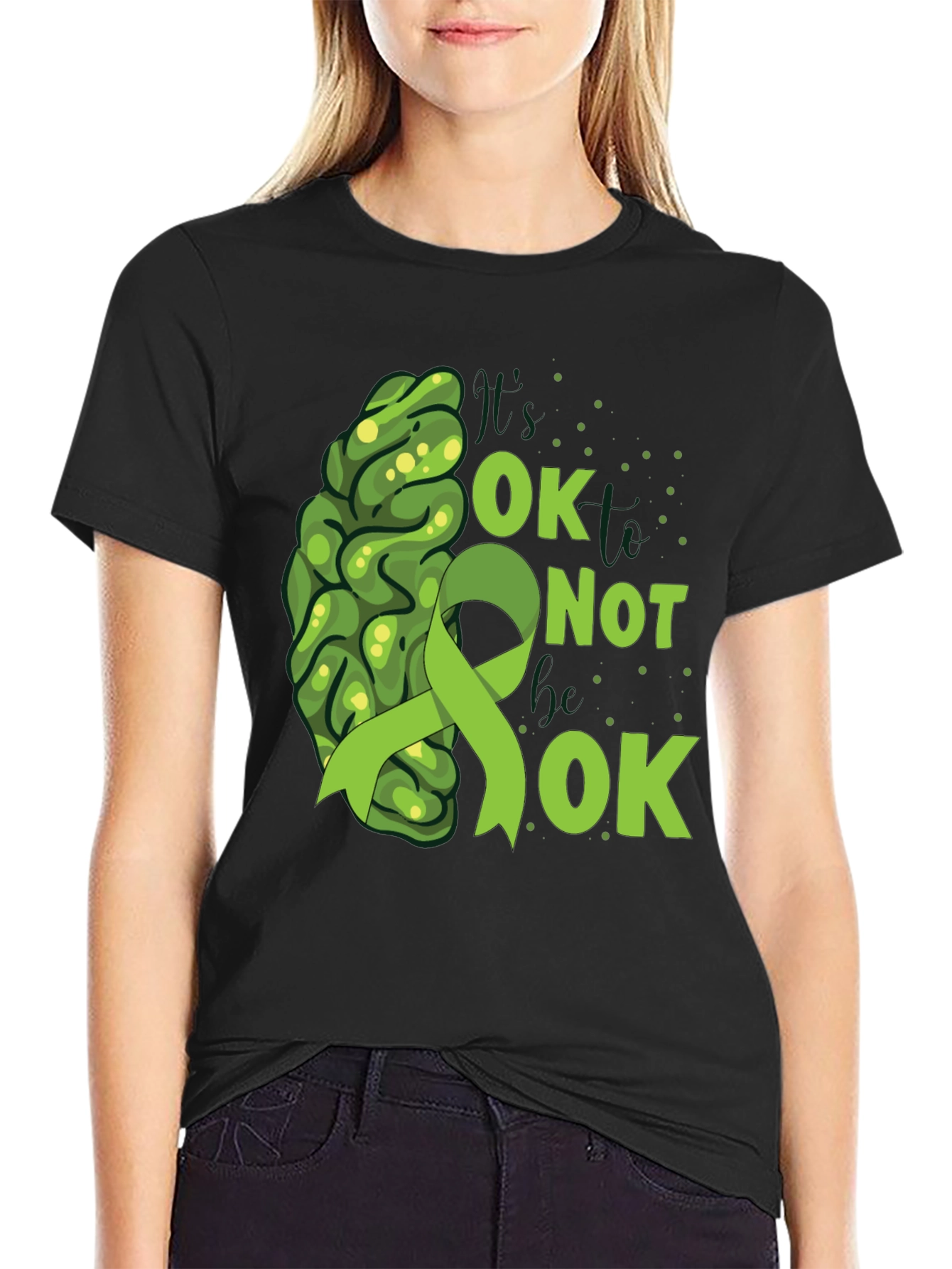 Its OK Not To Be OK Mental Health Awareness T-Shirt