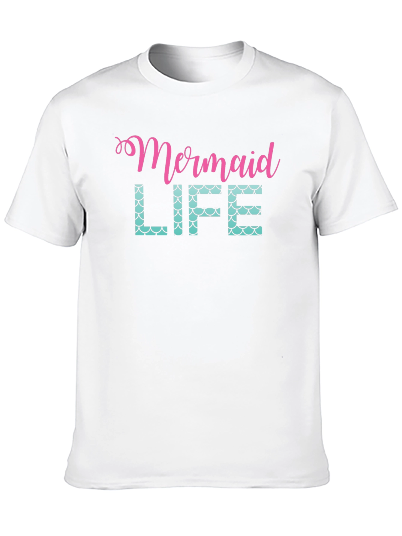 Mermaid Life Black Graphic Tee