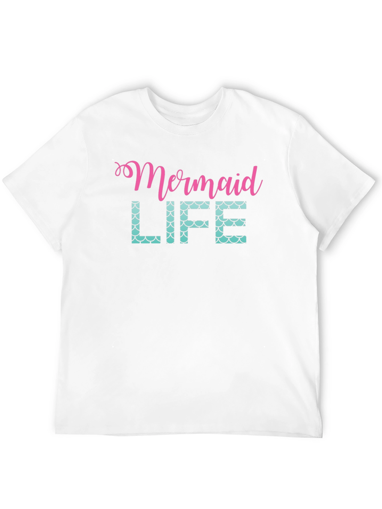 Mermaid Life Black Graphic Tee