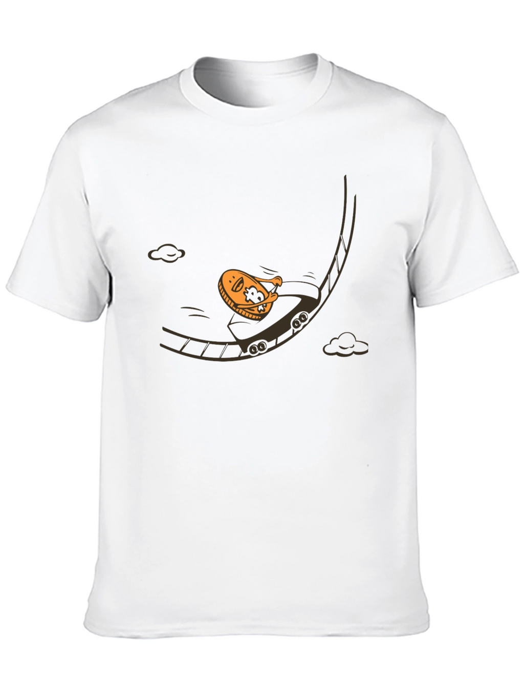 Lucky Coin Roller Coaster Graphic Tee